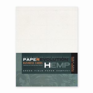 Hemp Heritage™ Blank Business Cards Pack
