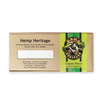 Hemp business envelopes