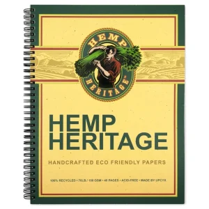 Hemp Heritage™ Sketch and Drawing Book, Large