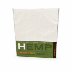 Hemp Heritage drawing paper art pack, 8.5 x 11 inch sheet